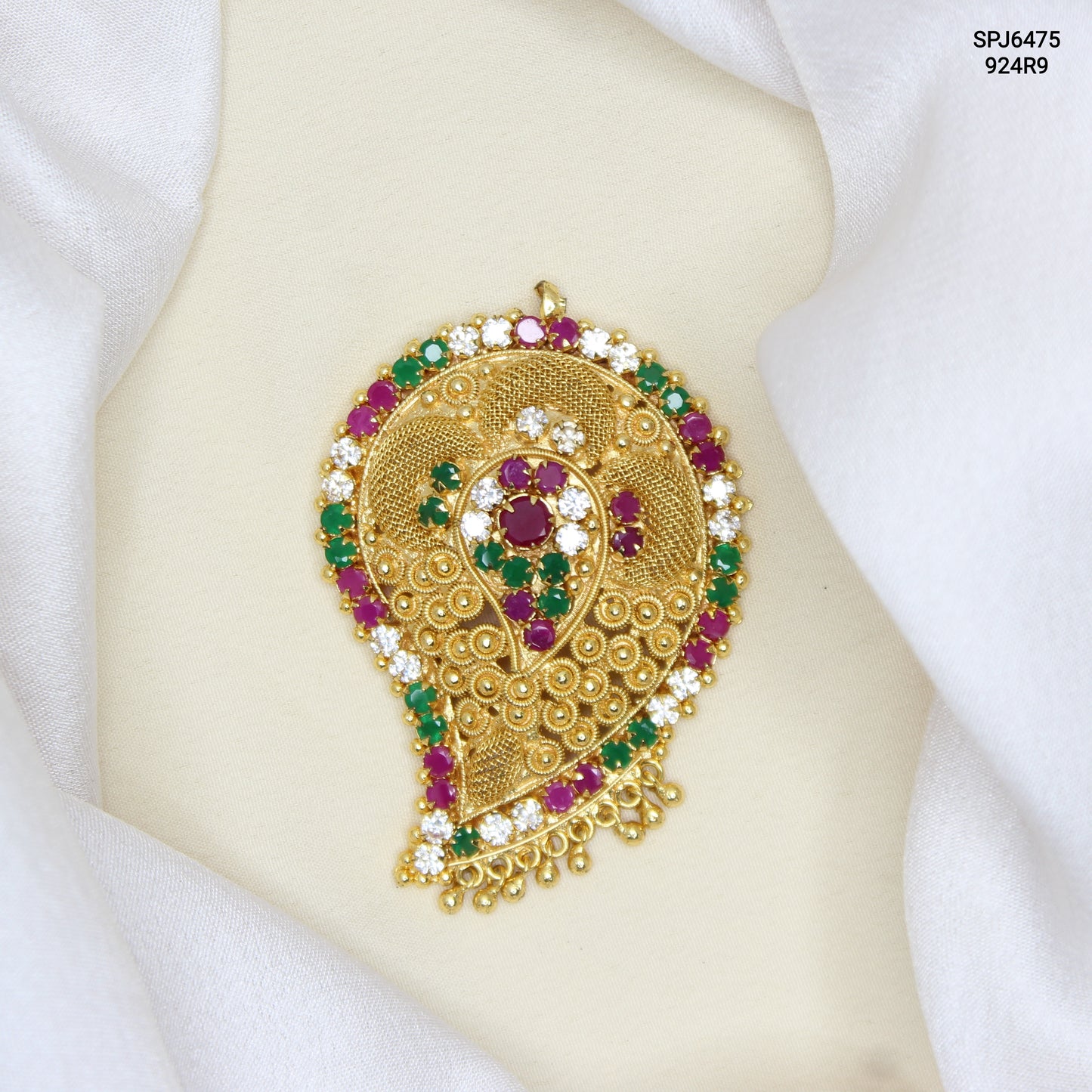 6475 Multi Mango Locket With Openable Hook