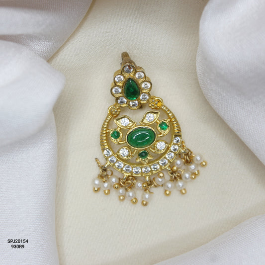 20154 CZ Green Pendant