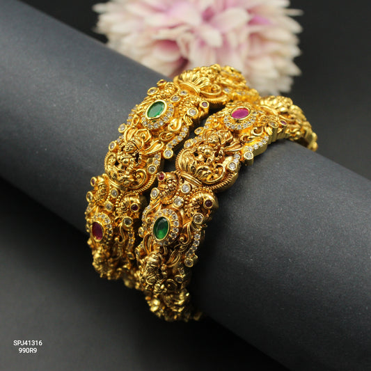 41316 Matte Laxmi Multi Openable Bangle