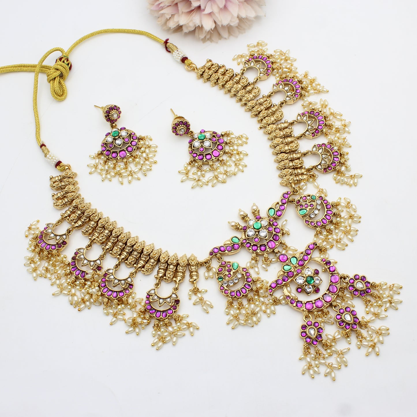 Jadau Guttapusalu Necklace