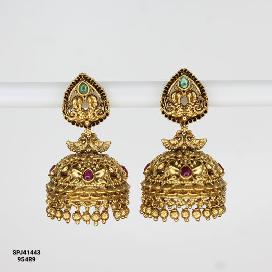 41443 Nakshi Peacock Jhumki