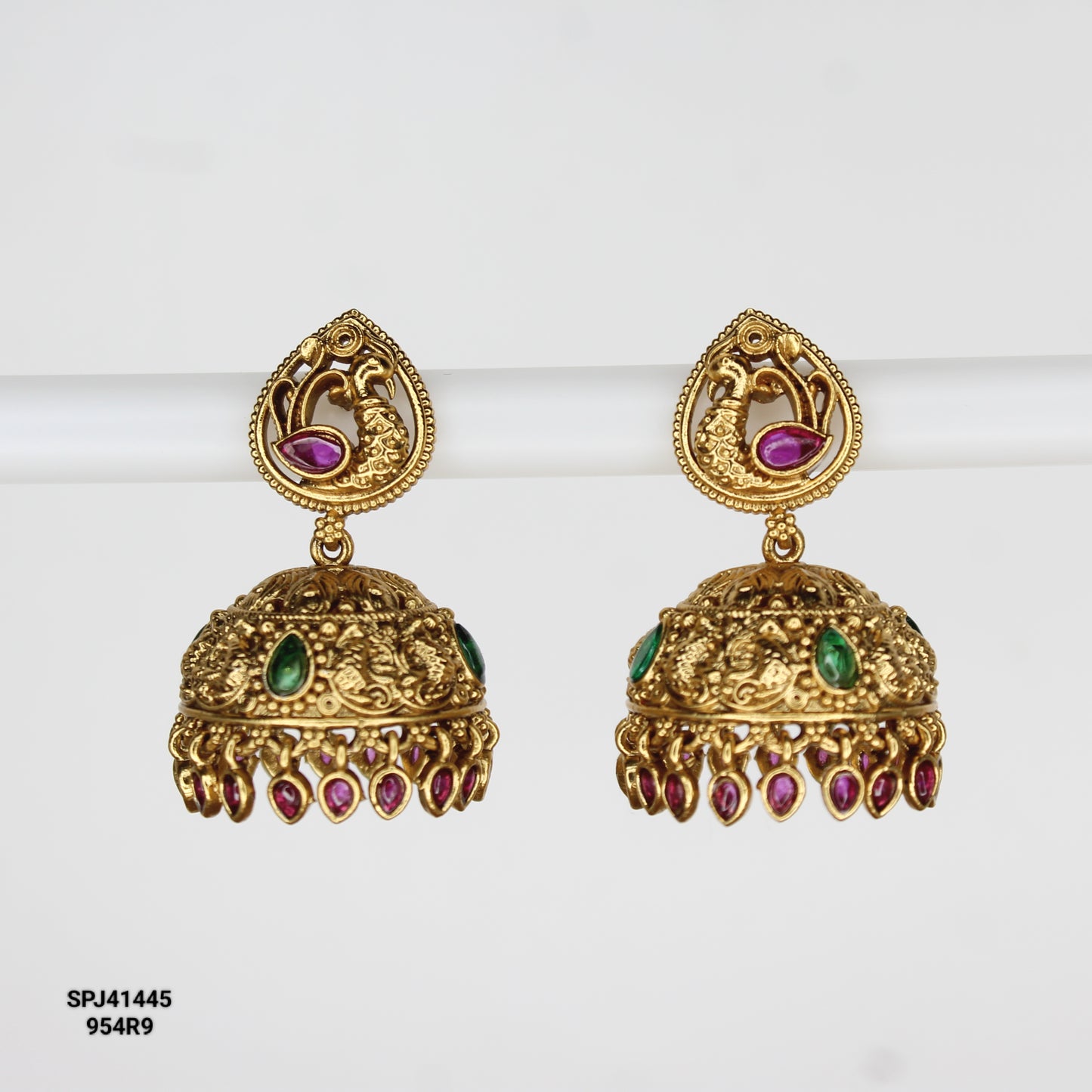 41445 Nakshi Peacock Jhumki