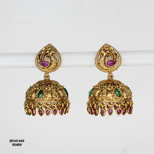 41445 Nakshi Peacock Jhumki