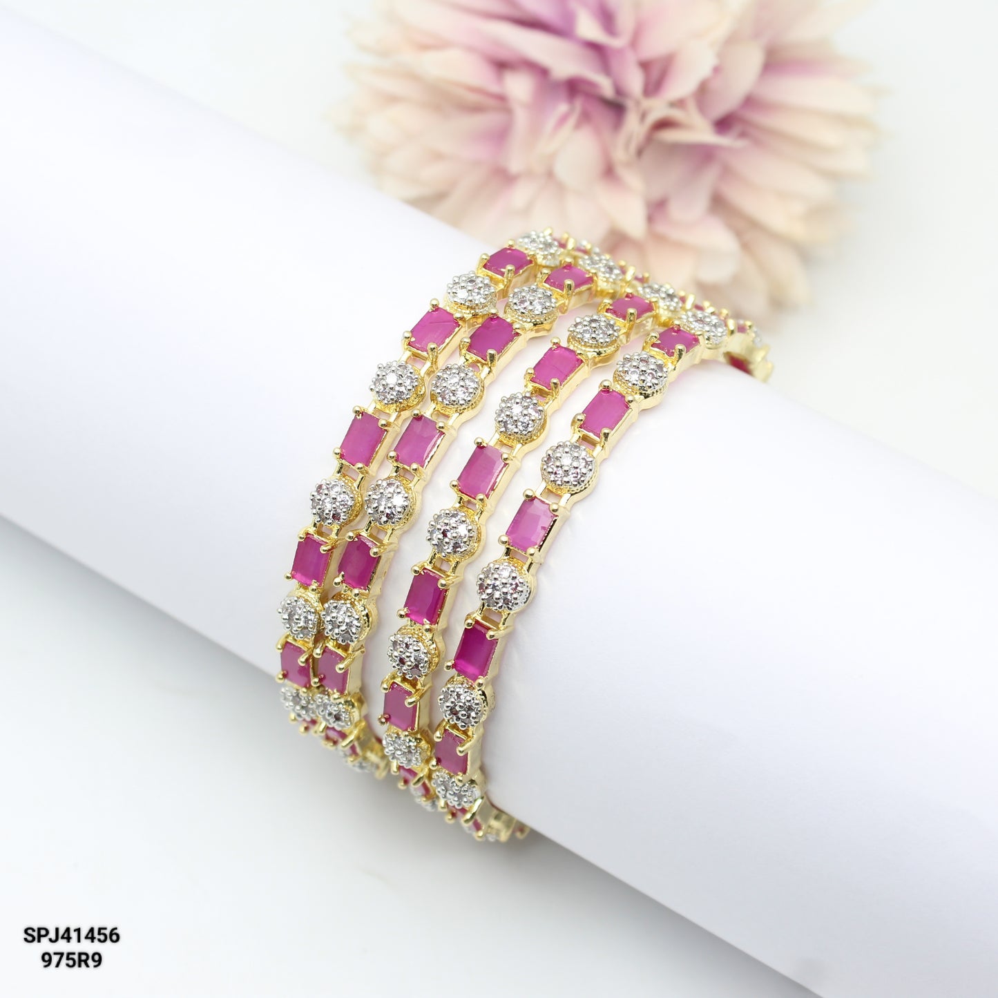 41456 GJ Ruby Bangles