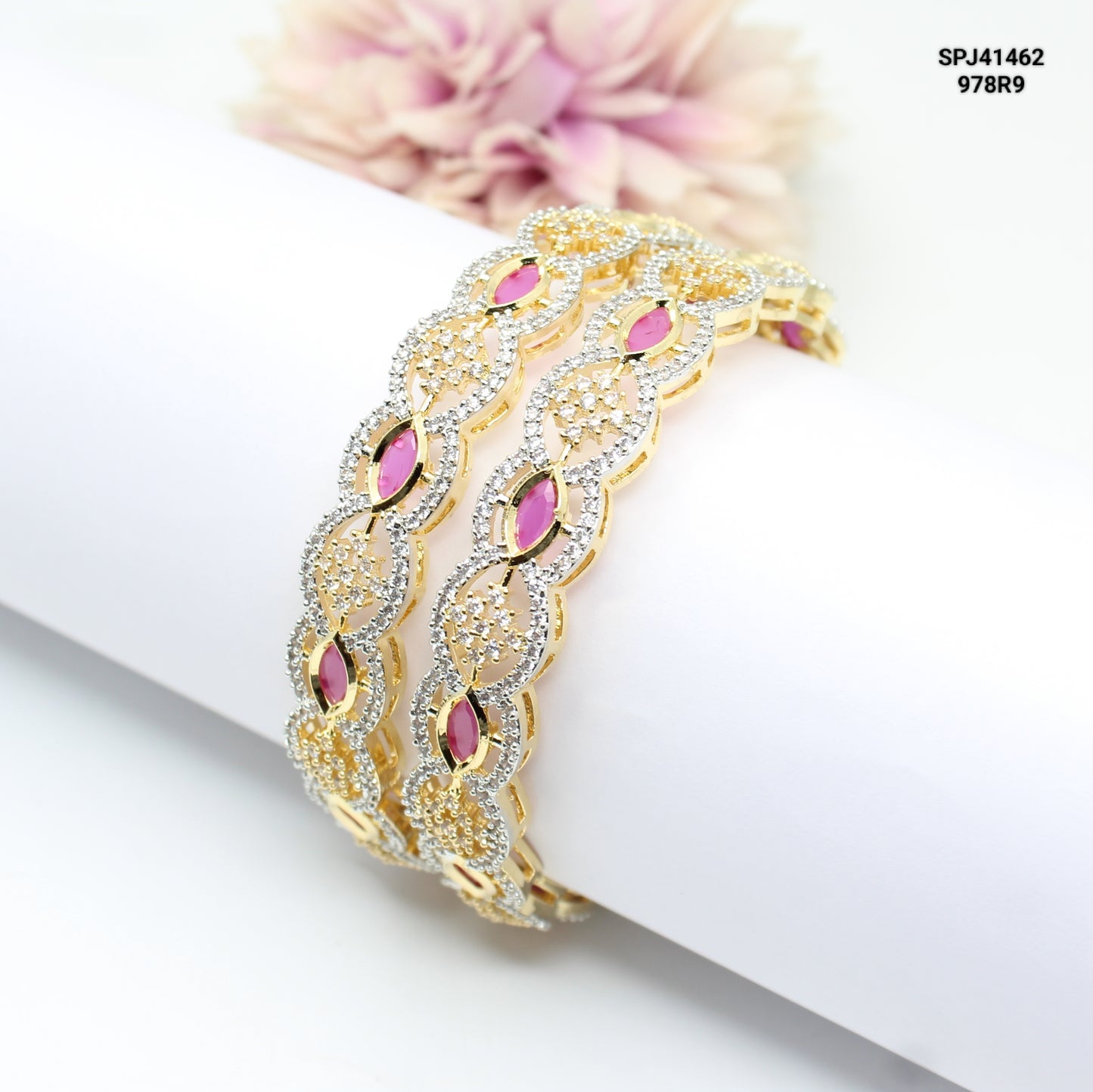 41462 GJ Bangles Ruby