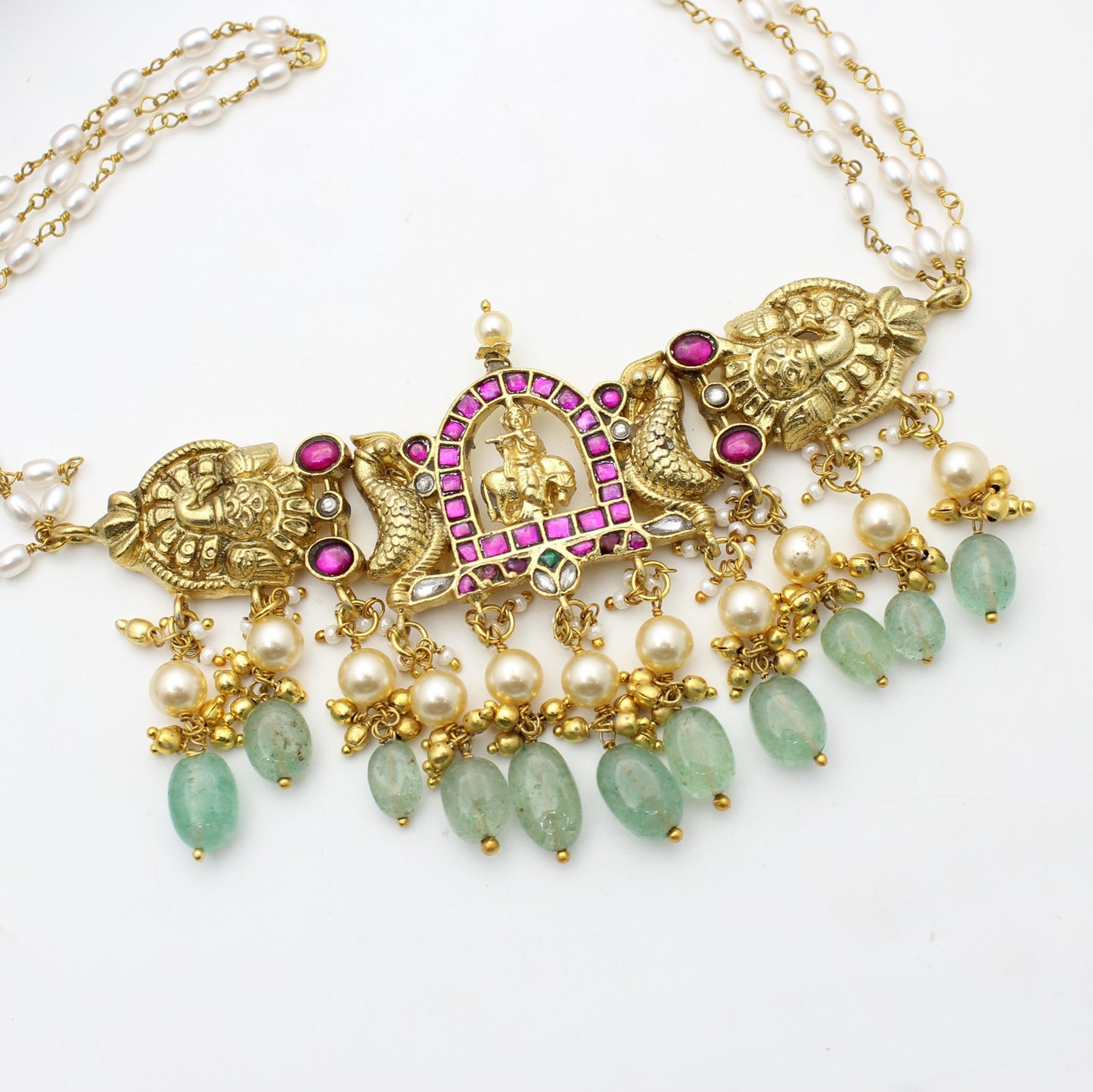 41500 Jadau Radha Krishna Choker