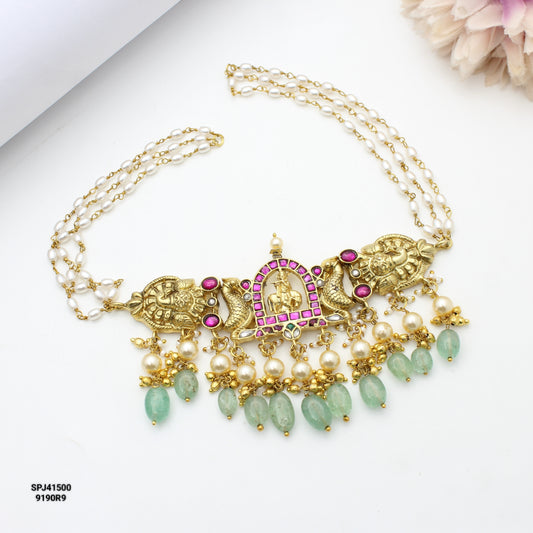 41500 Jadau Radha Krishna Choker