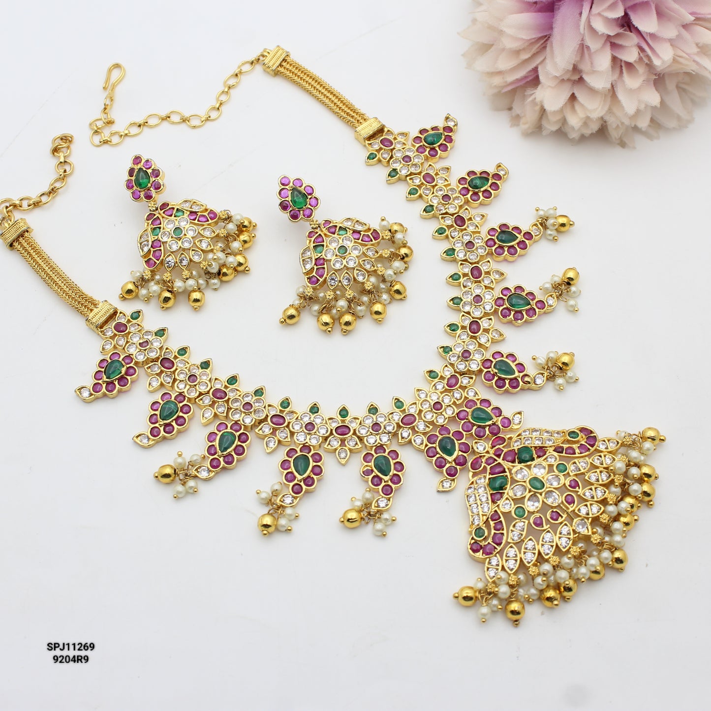 11268/ 11269 Mango necklace