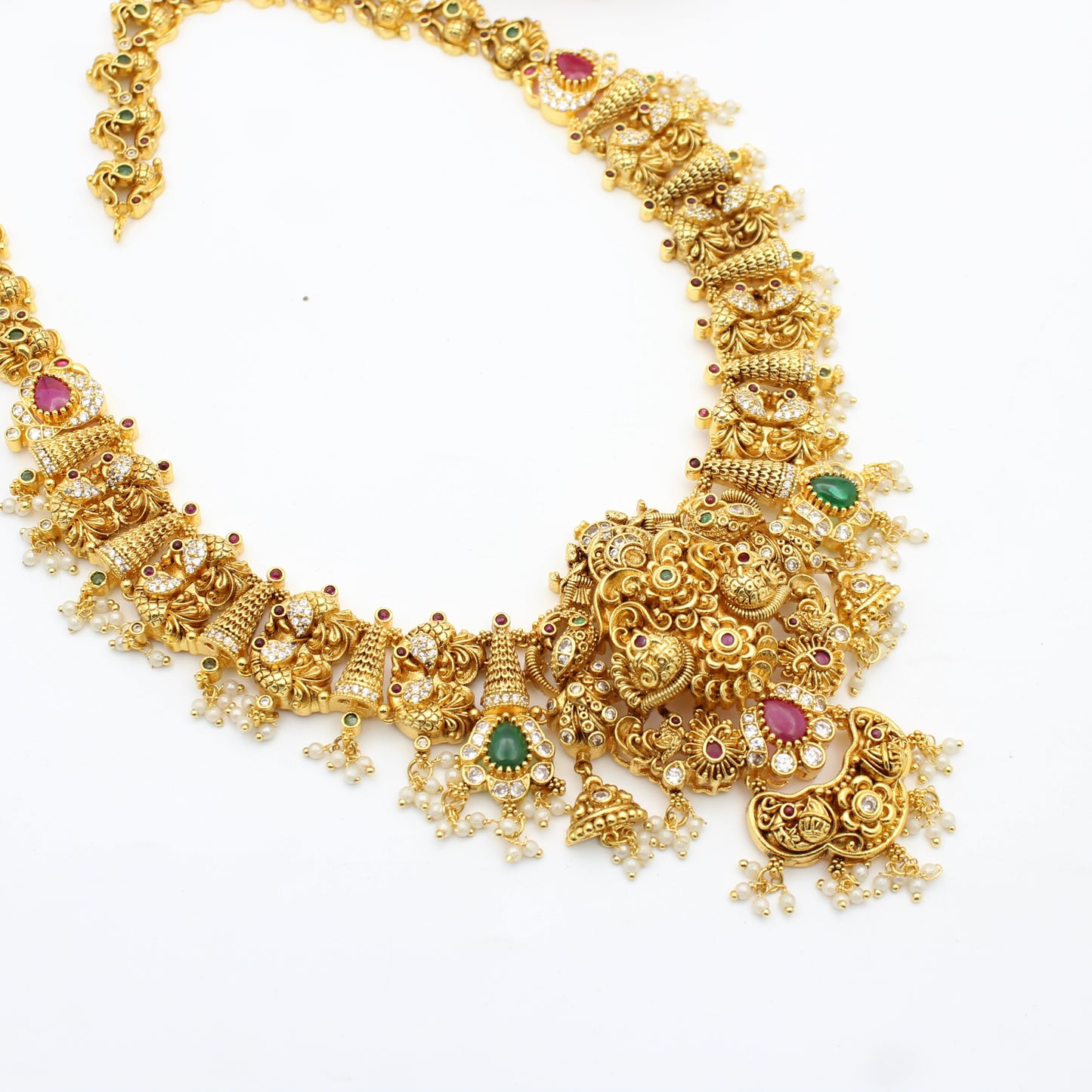 41568 Nakshi Multi Long Necklace Set