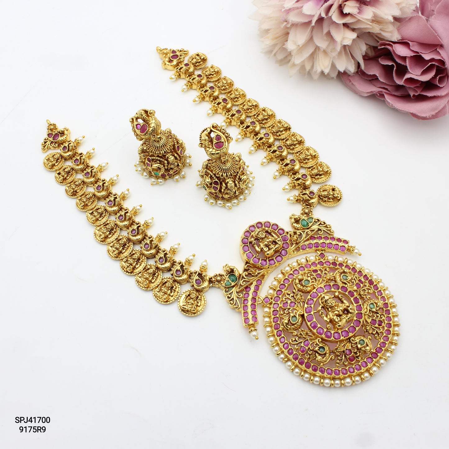 41700 Nakshi Laxmi Bottumala Short Necklace