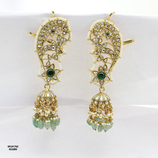 41762 Jadau Moissanite Ear Cuffs