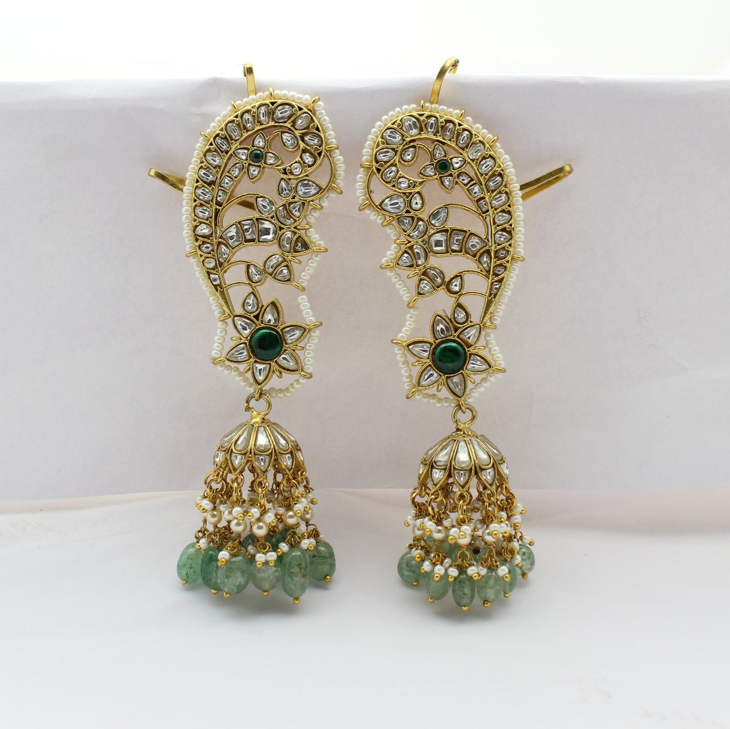 41762 Jadau Moissanite Ear Cuffs