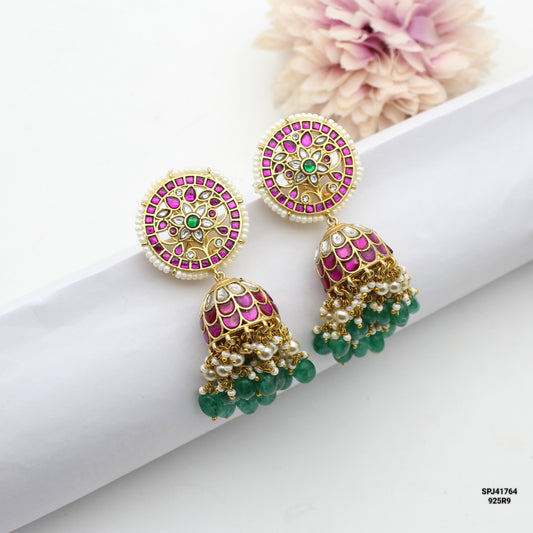 41764 Jadau Jhumki Multi