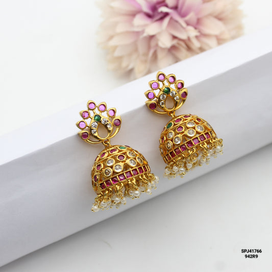 41766 Multi Nakshi Jhumki