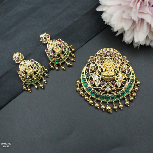 12339 Pota GP Laxmi Pendant Set