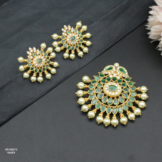 38675 GP Pendant Set Green