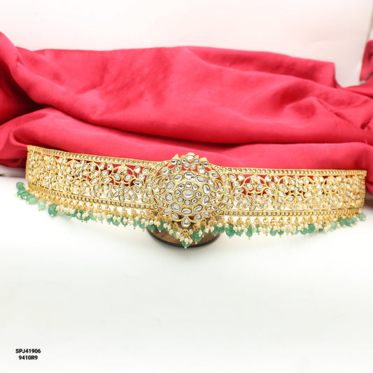 41906 Full White Bridal Vaddanam