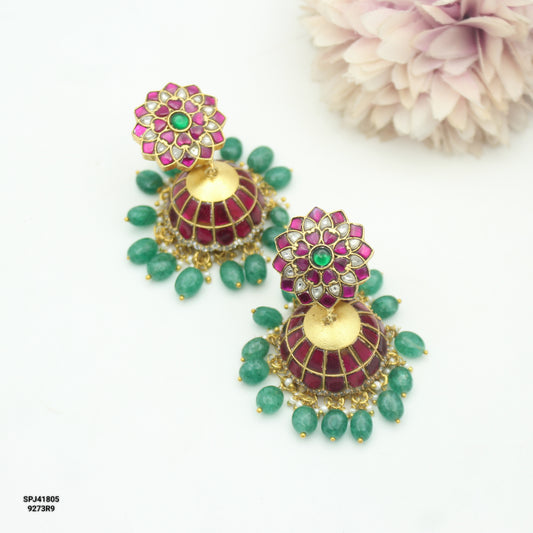41805 Jadau Big Jhumkis
