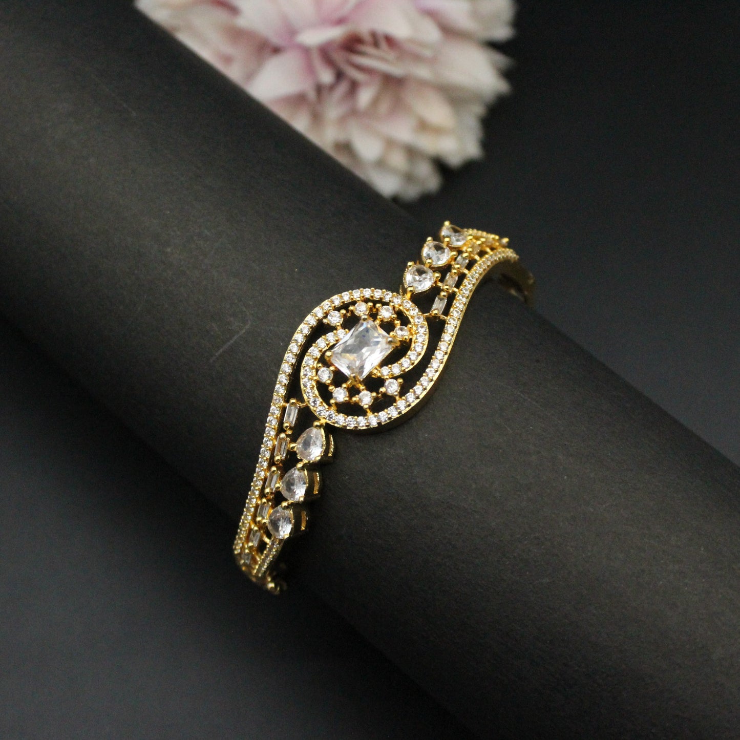 GJ full white bracelet