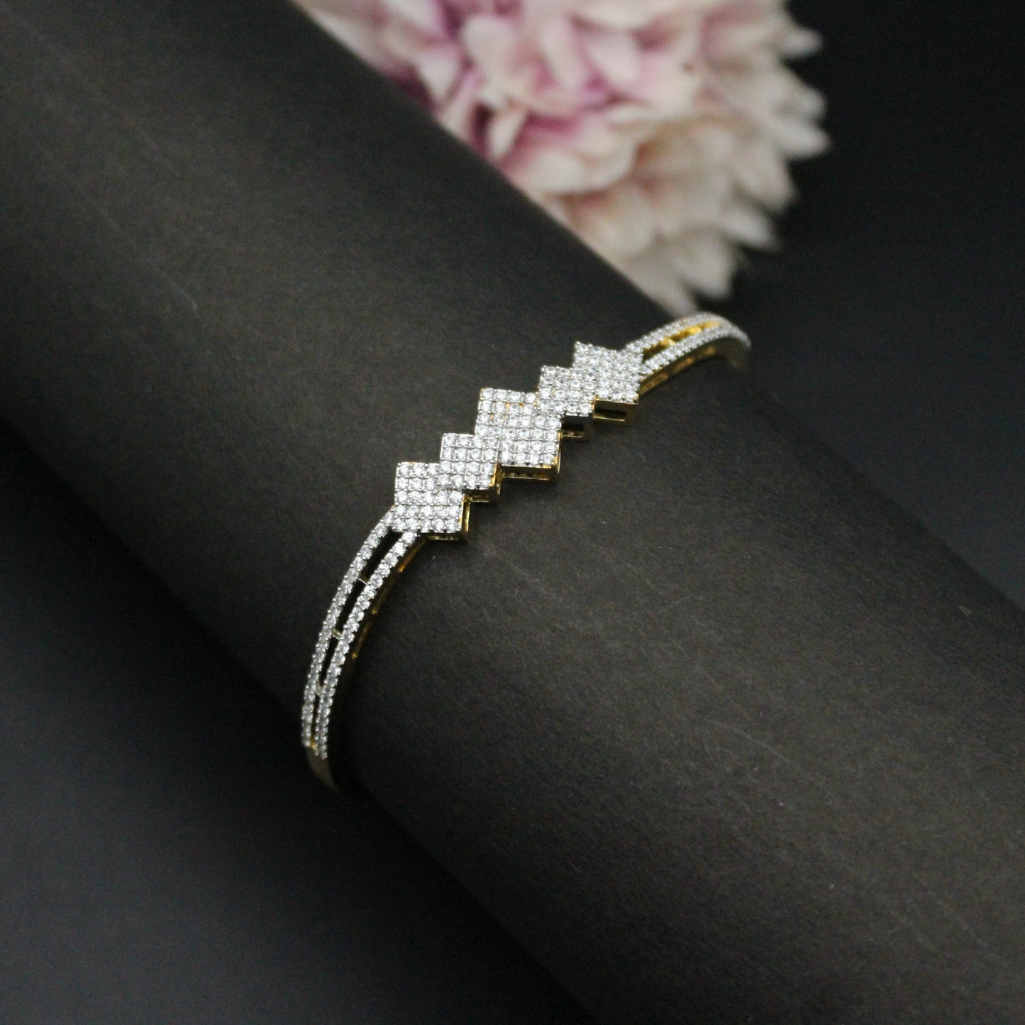 GJ square pattern bracelet