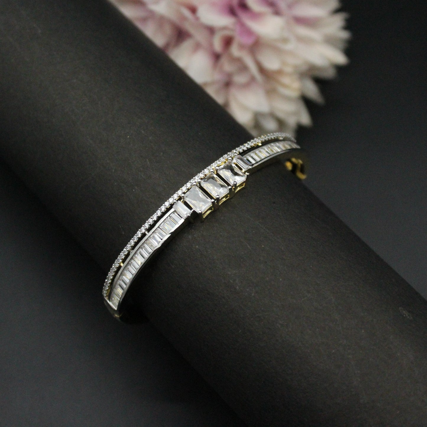 GJ Square Stone Fancy Bracelet
