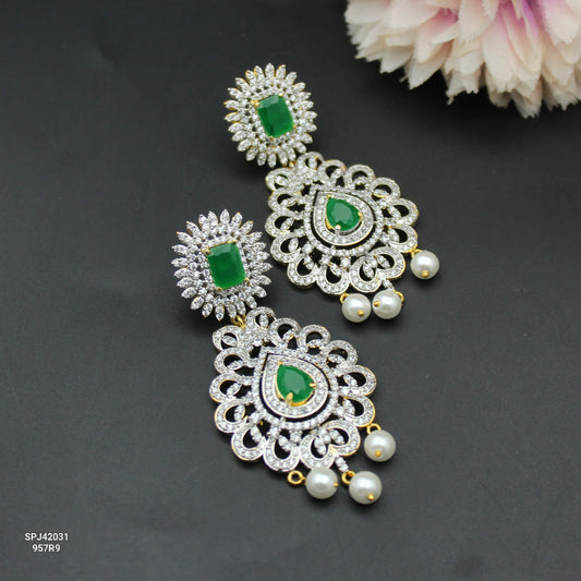 GJ Green Chandbali