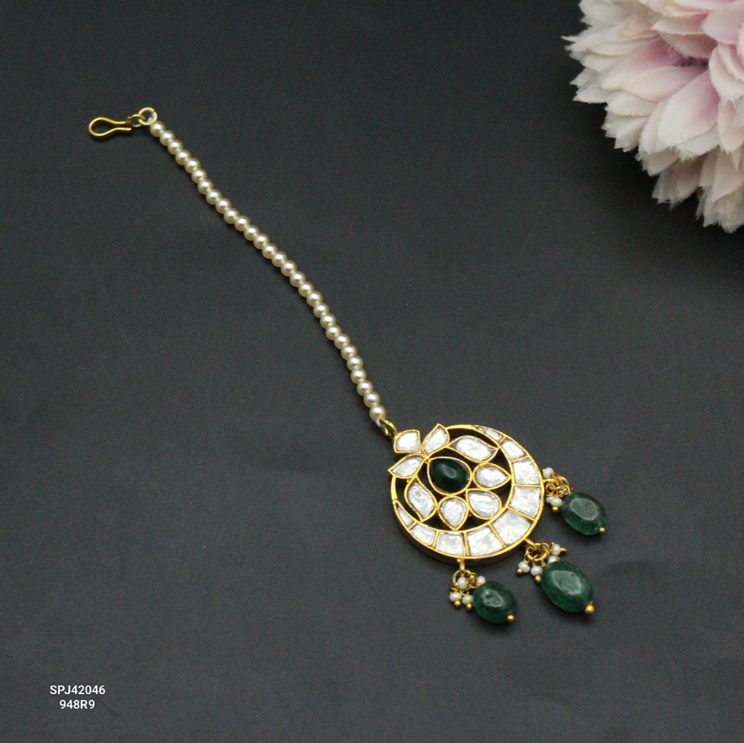 42046 Kundan Maangtikka