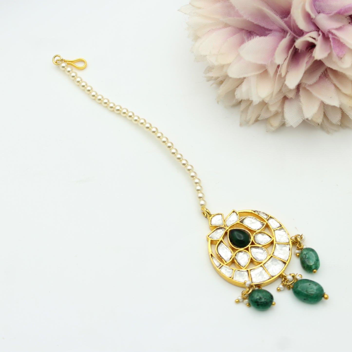 42046 Kundan Maangtikka