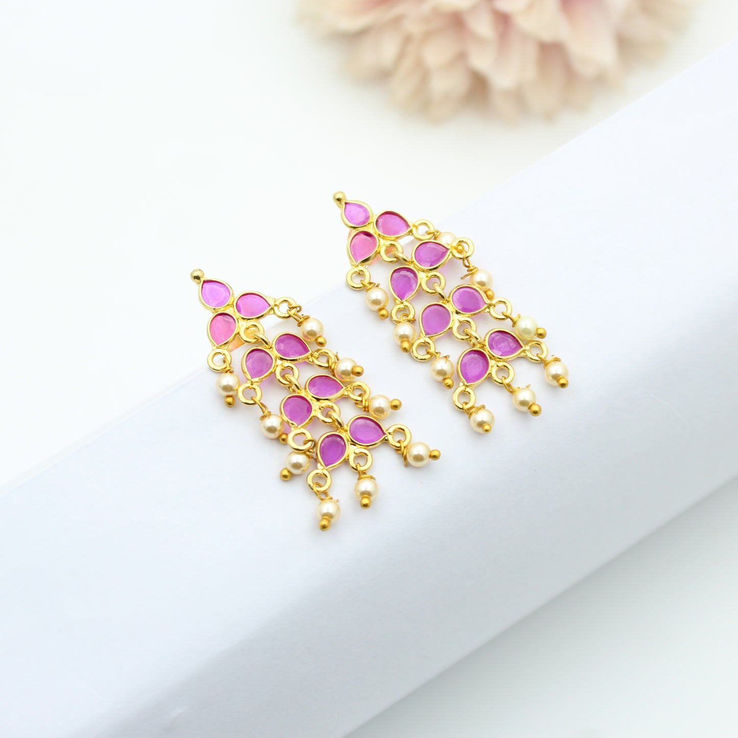 GP Earrings Red