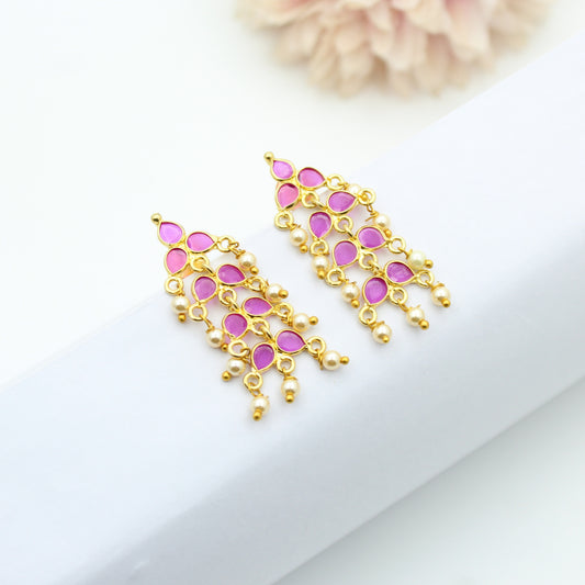 GP Earrings Red