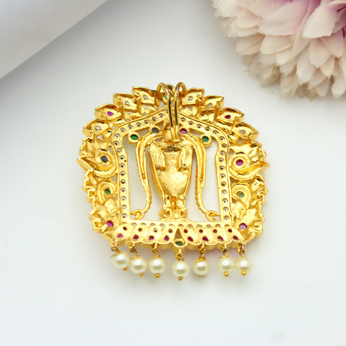 4113 Tirupati Balaji Pendant With Openable Hook