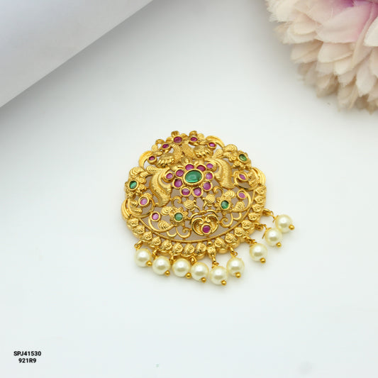 Nakshi Peacock Locket