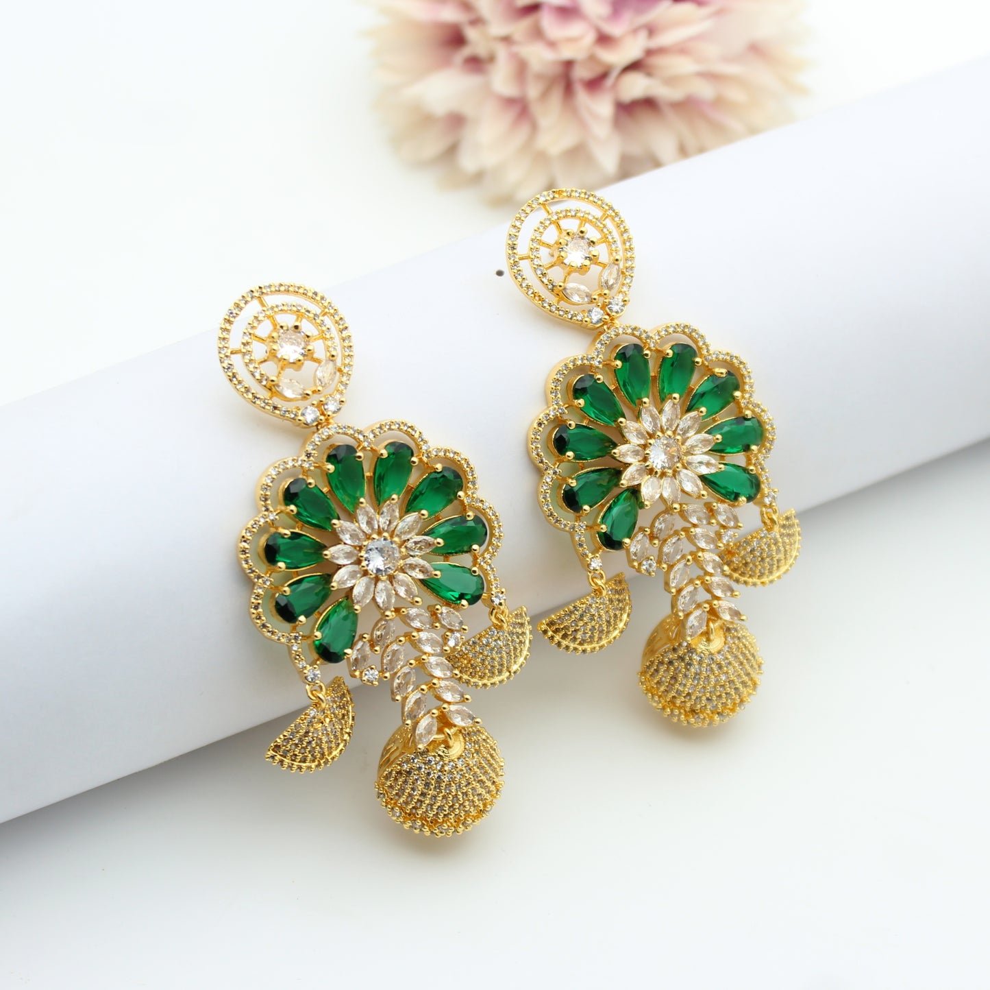 GP Half Jhumki Green