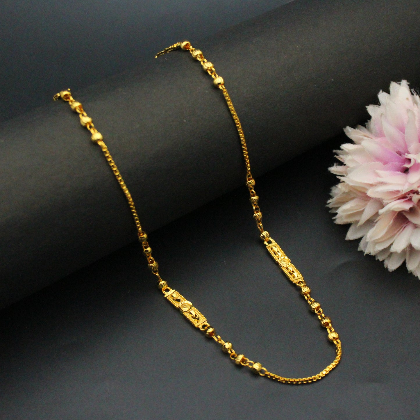 38587 Fancy Ball Chain 24"