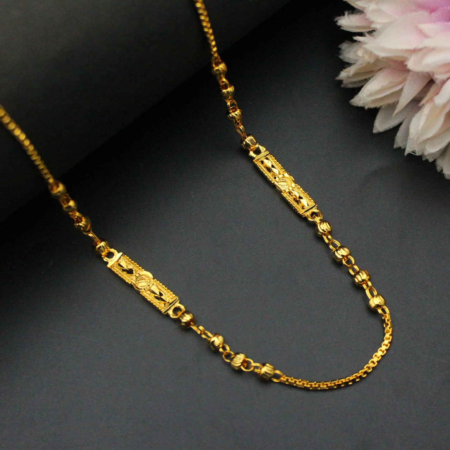38587 Fancy Ball Chain 24"