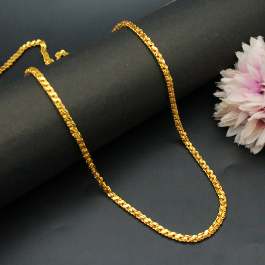 Plain Gold Chain 30"
