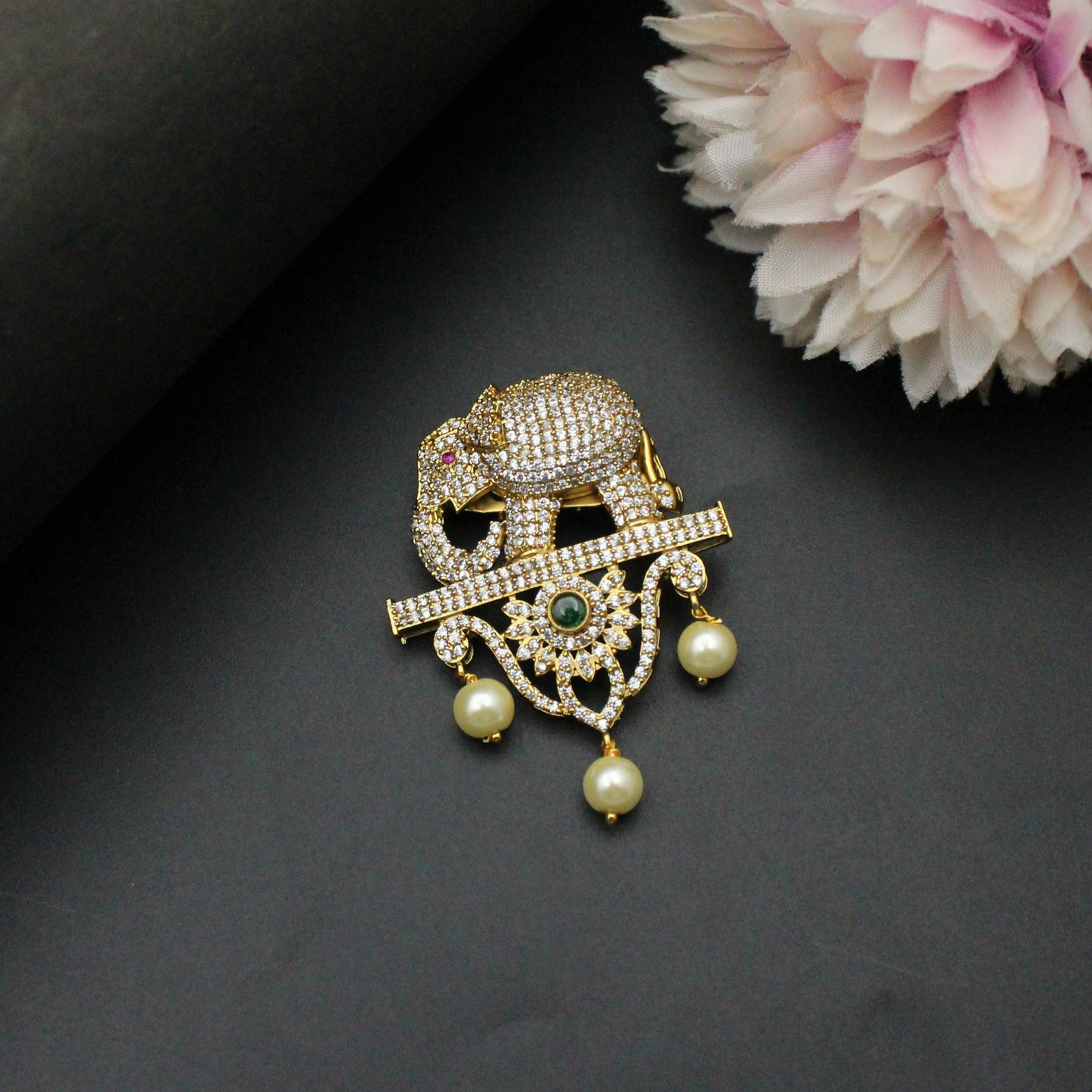 Victorian Elephant Brooch