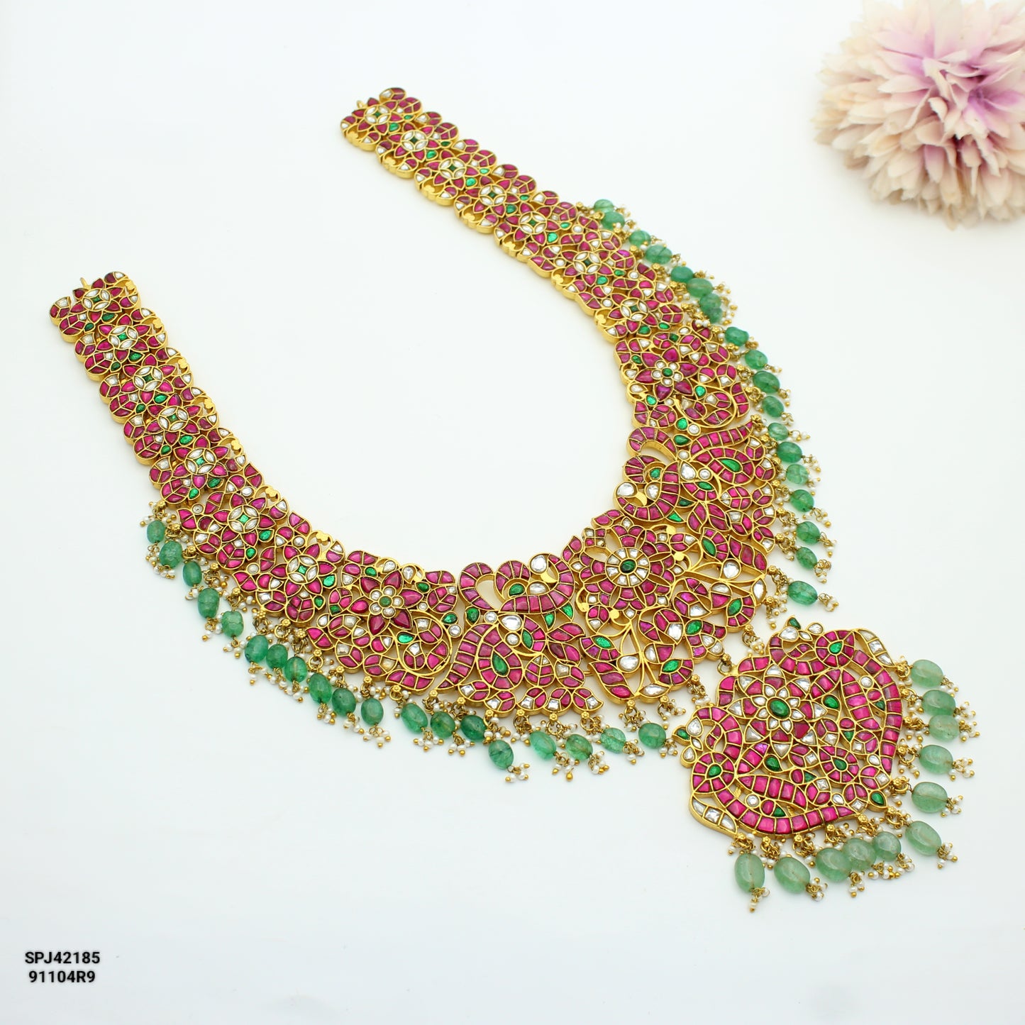 Jadau Long Necklace