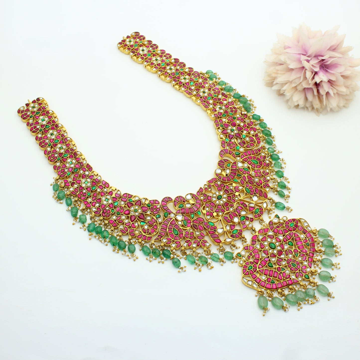 Jadau Long Necklace