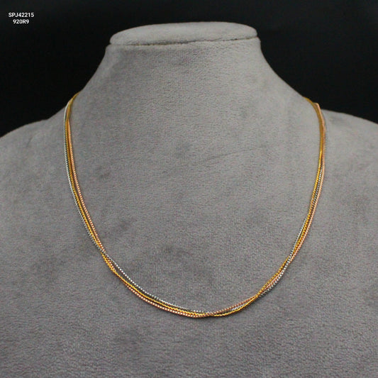 42215 3 Lines Italian Chain (18 Inches)
