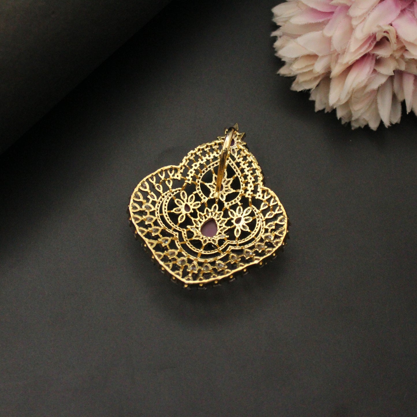 42241 GJ Pendant Set Ruby
