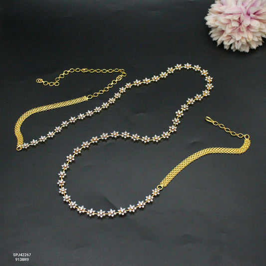 42267 Diamond Look Chain Star Vaddanam