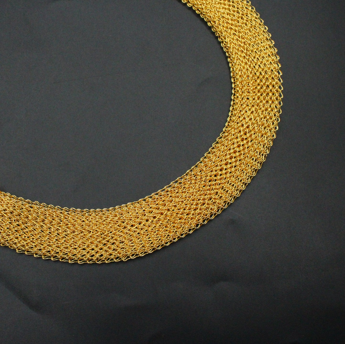 42301 Gold Chain Hasli / Mesh Chain