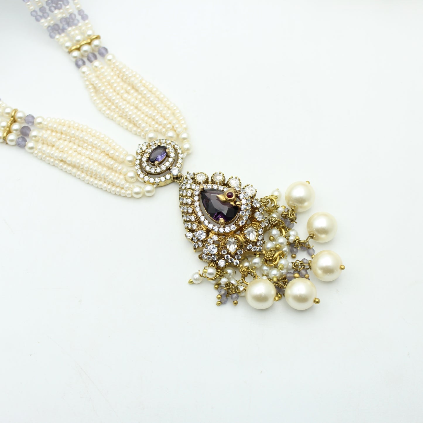 42324 Victorian Moissanite Purple