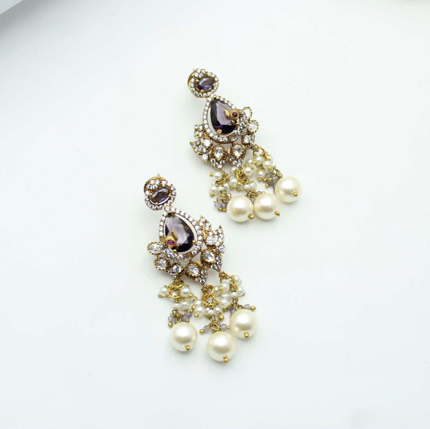 42324 Victorian Moissanite Purple