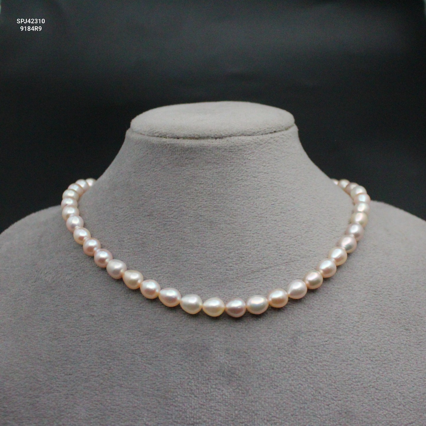 42310 1 Line Real Pearl Mala