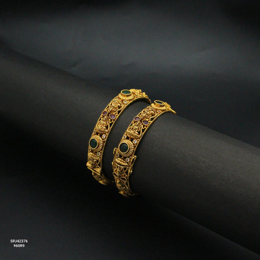 42376 Laxmi Multi Nakshi Bangles Openable