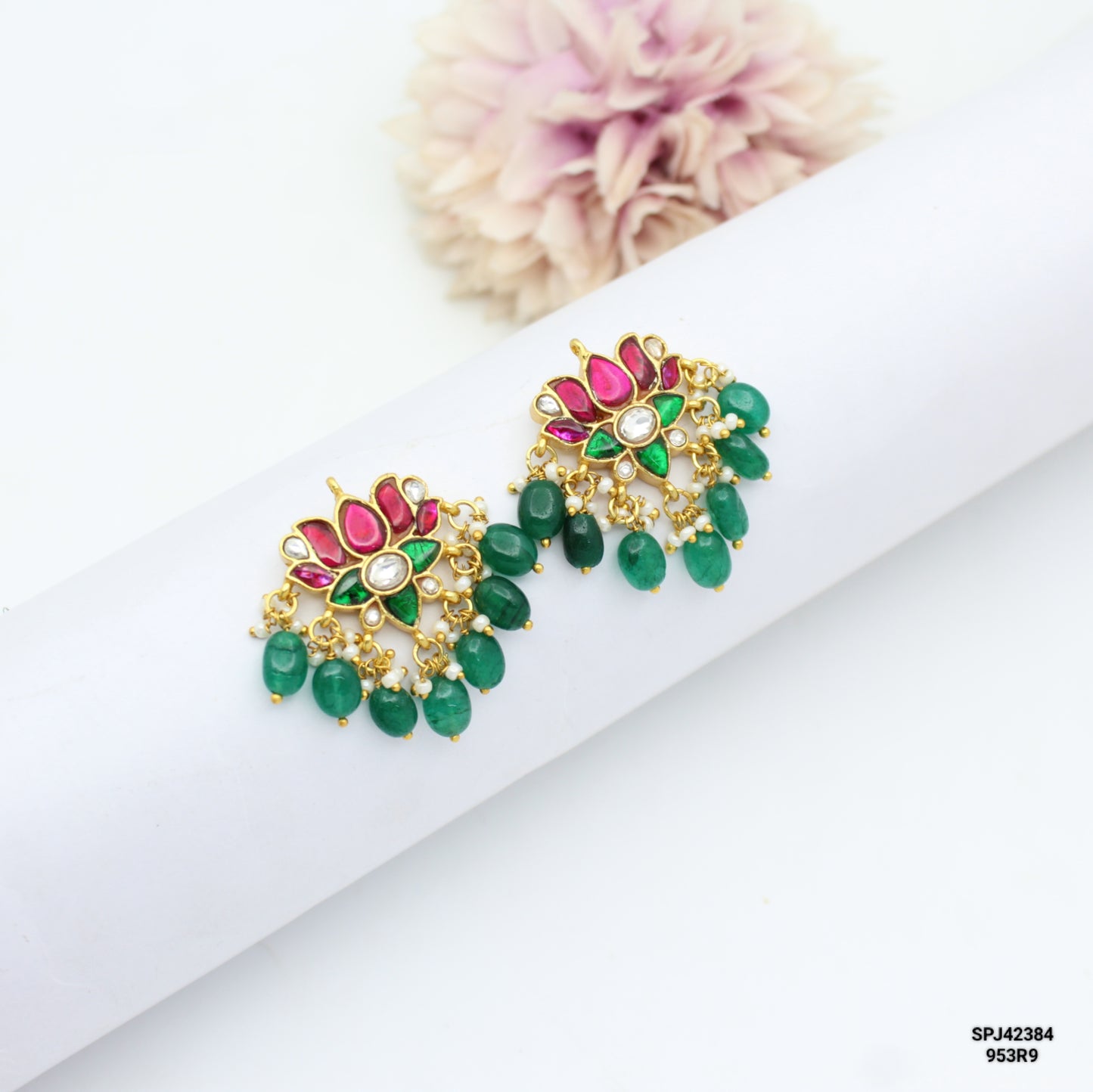 42384 Jadau Lotus Multi Studs Screw Back