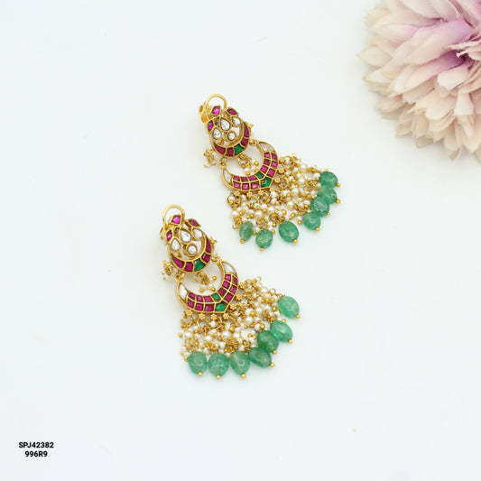 42382 Jadau Chandbali Multi