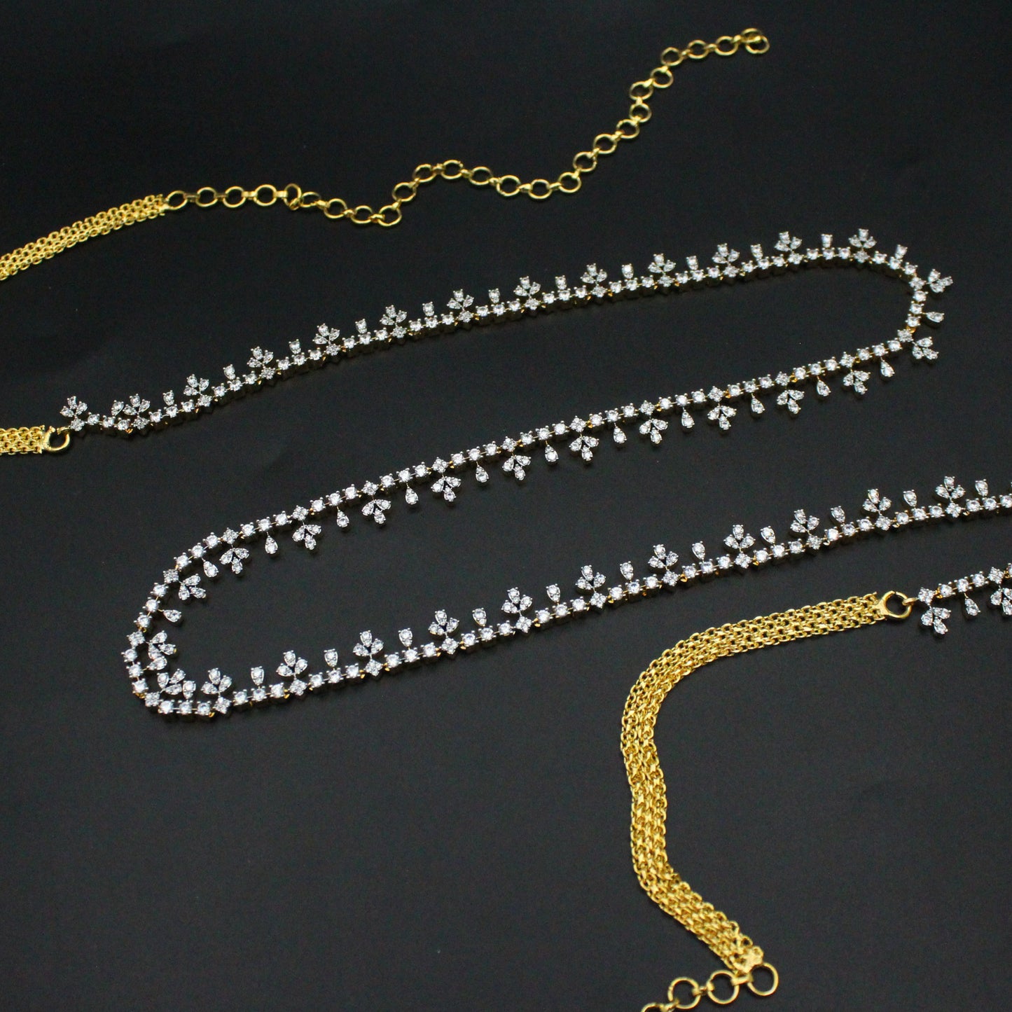 42397 Diamond Look Chain Vaddanam